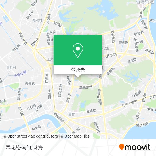翠花苑-南门地图