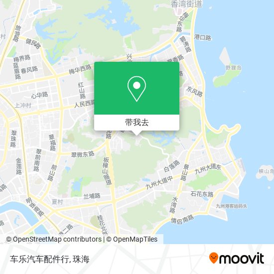 车乐汽车配件行地图