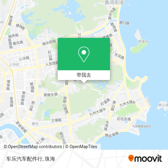 车乐汽车配件行地图