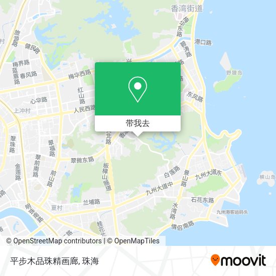 平步木品珠精画廊地图