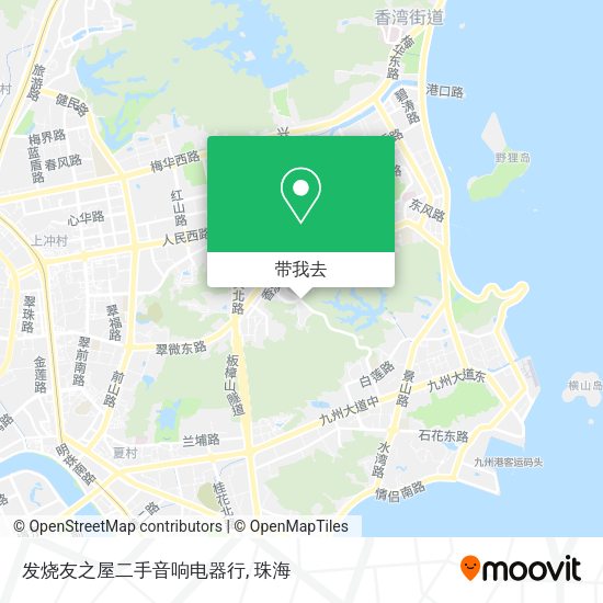 发烧友之屋二手音响电器行地图