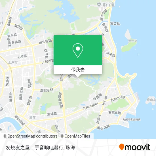 发烧友之屋二手音响电器行地图