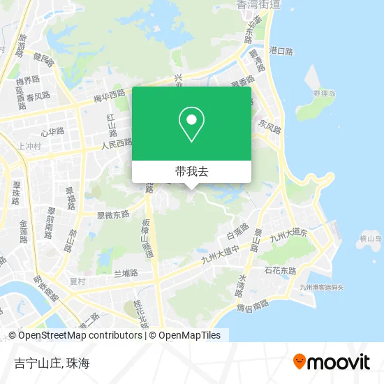 吉宁山庄地图