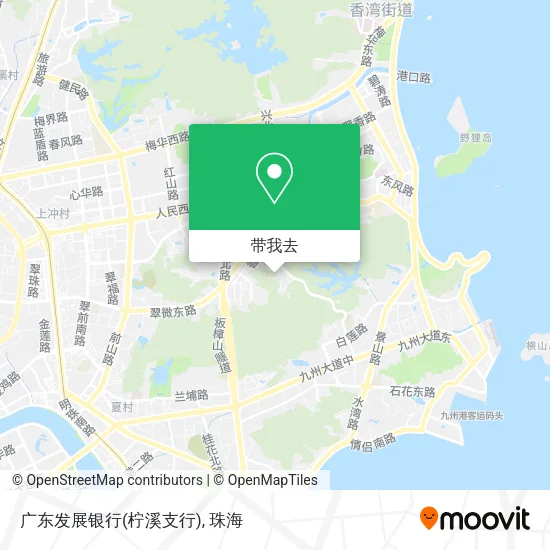 广东发展银行(柠溪支行)地图