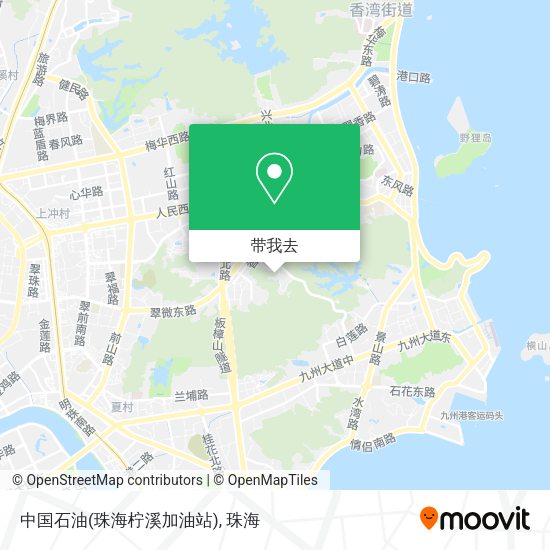 中国石油(珠海柠溪加油站)地图