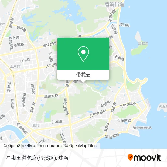 星期五鞋包店(柠溪路)地图