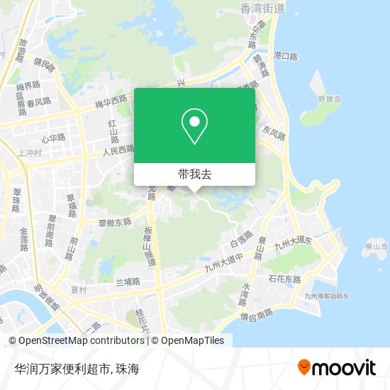 华润万家便利超市地图
