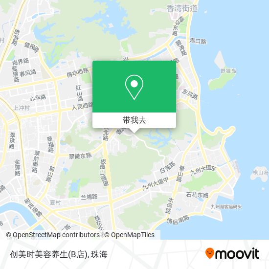 创美时美容养生(B店)地图