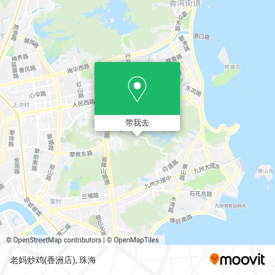老妈炒鸡(香洲店)地图