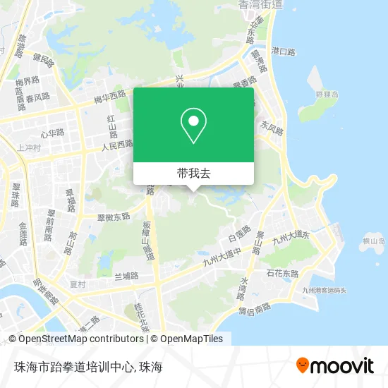 珠海市跆拳道培训中心地图