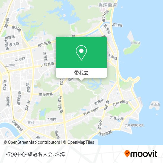 柠溪中心-成冠名人会地图