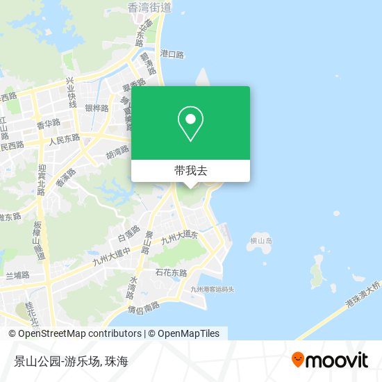 景山公园-游乐场地图