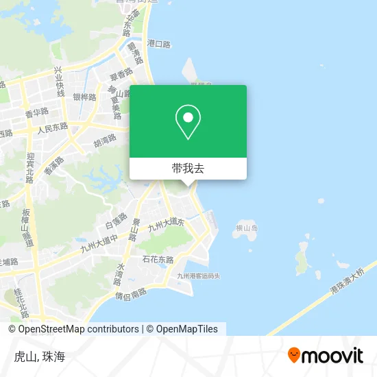 虎山地图