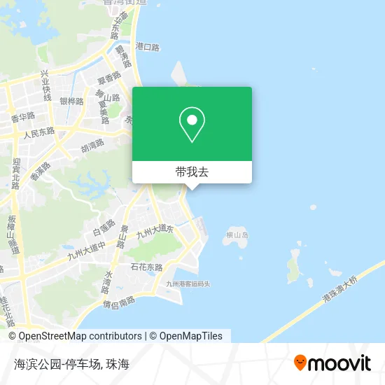 海滨公园-停车场地图