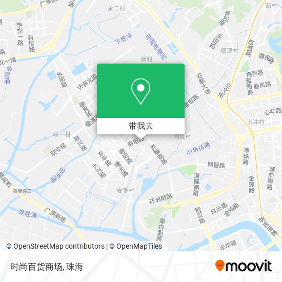 时尚百货商场地图