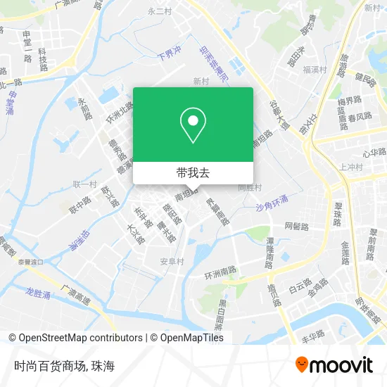 时尚百货商场地图