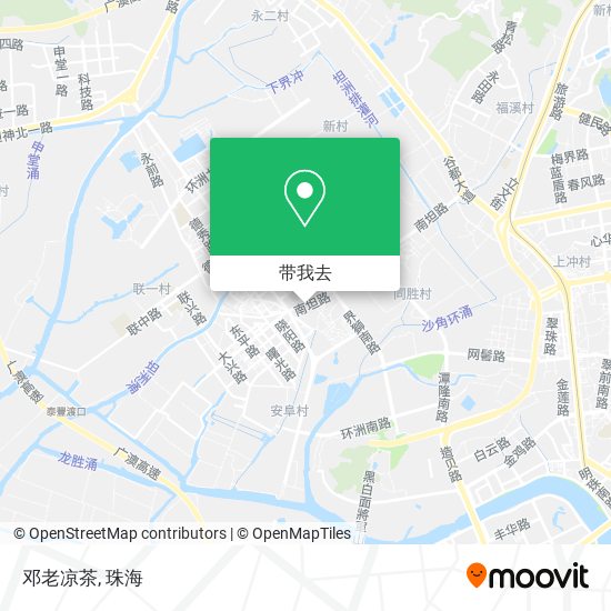 邓老凉茶地图