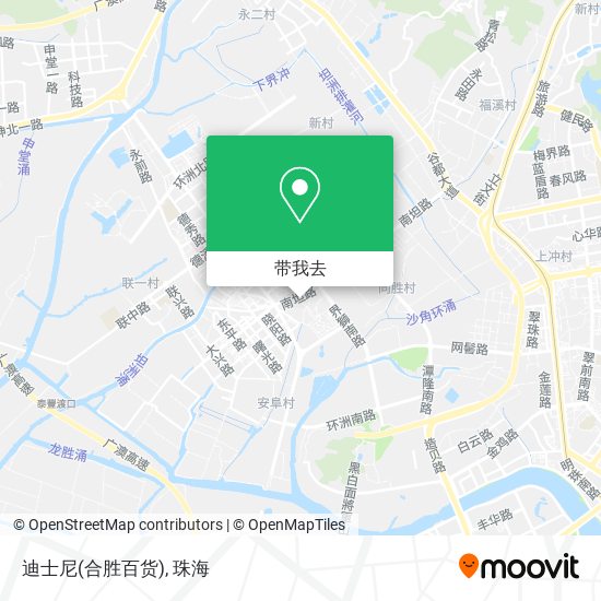 迪士尼(合胜百货)地图