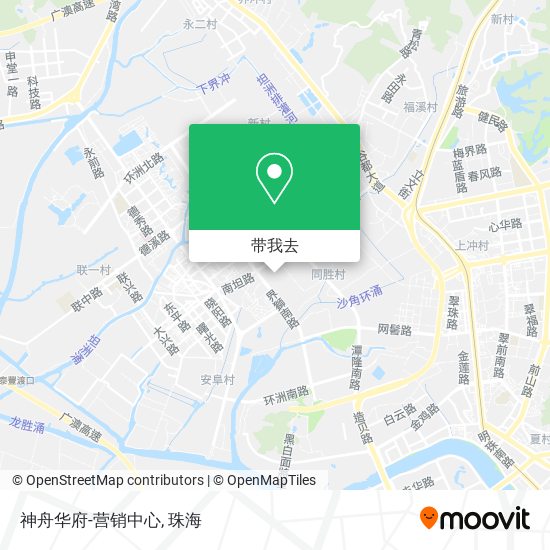 神舟华府-营销中心地图