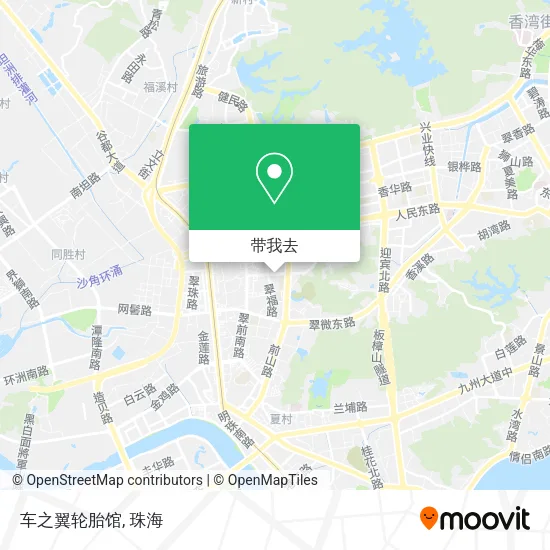 车之翼轮胎馆地图
