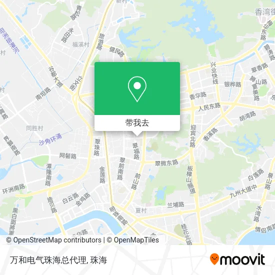 万和电气珠海总代理地图