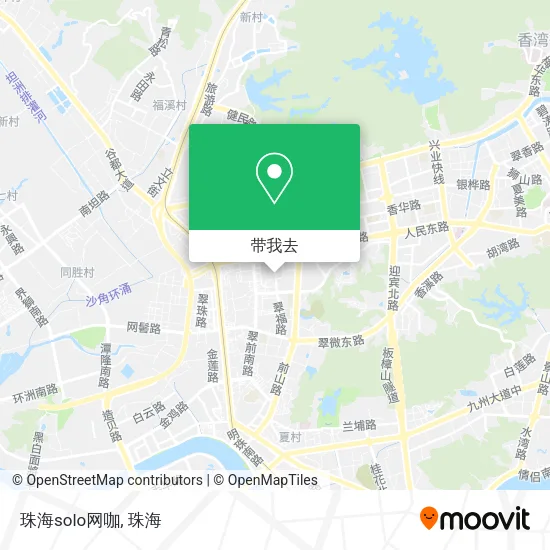 珠海solo网咖地图
