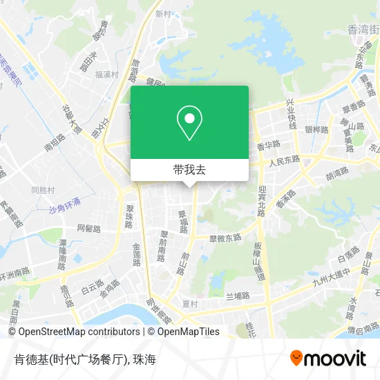 肯德基(时代广场餐厅)地图