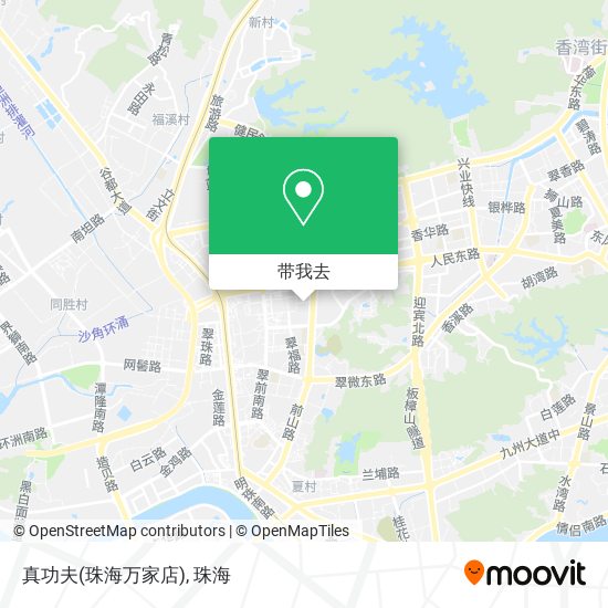 真功夫(珠海万家店)地图