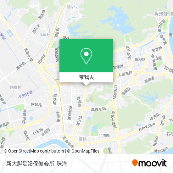 新大脚足浴保健会所地图