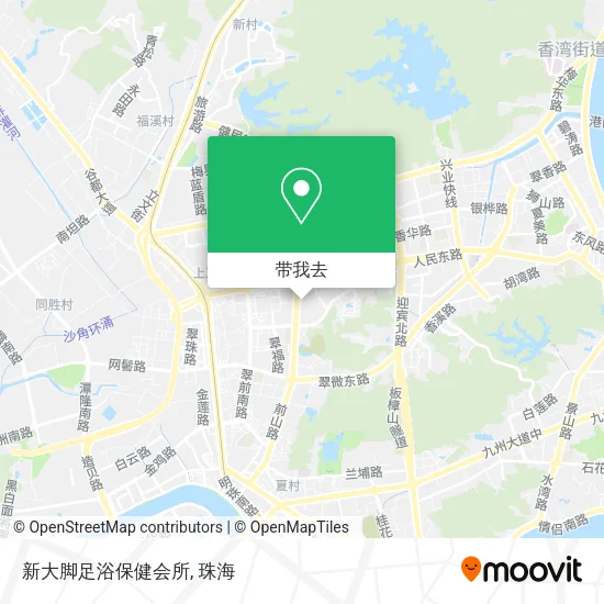 新大脚足浴保健会所地图