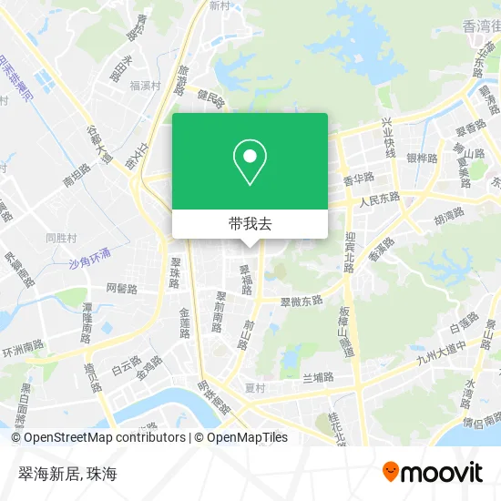 翠海新居地图