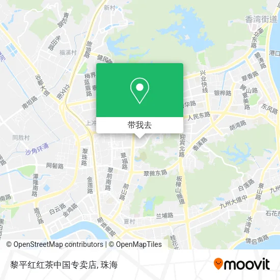 黎平红红茶中国专卖店地图