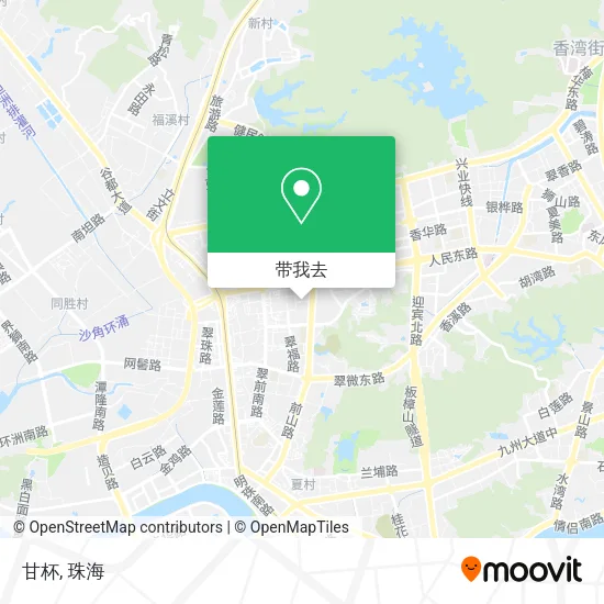 甘杯地图