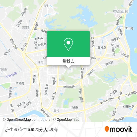 济生医药仁恒星园分店地图