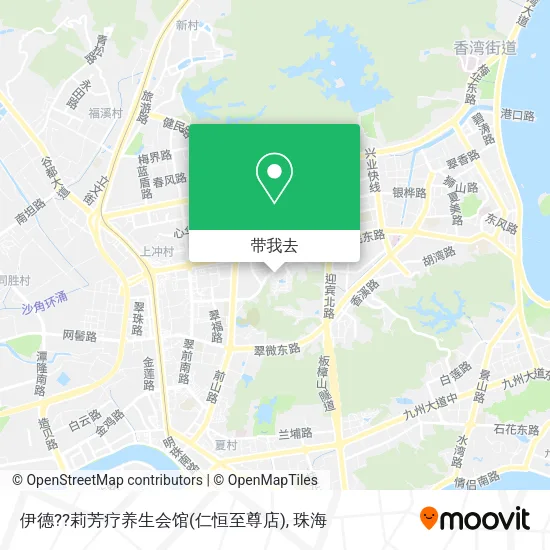 伊德??莉芳疗养生会馆(仁恒至尊店)地图