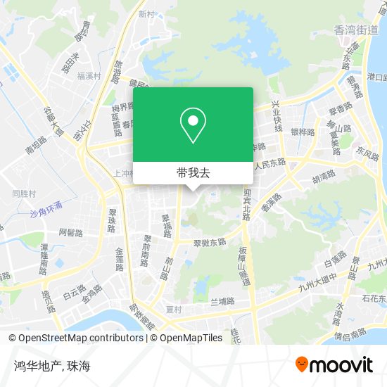 鸿华地产地图