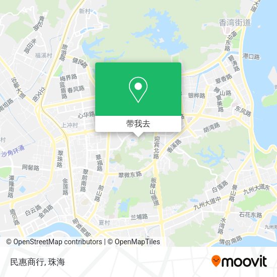 民惠商行地图