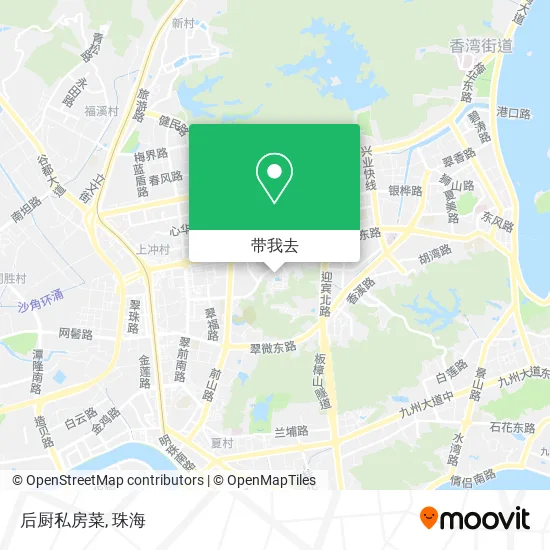 后厨私房菜地图