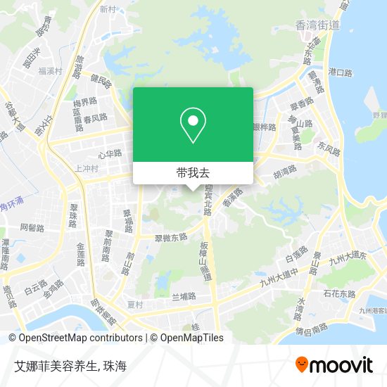 艾娜菲美容养生地图