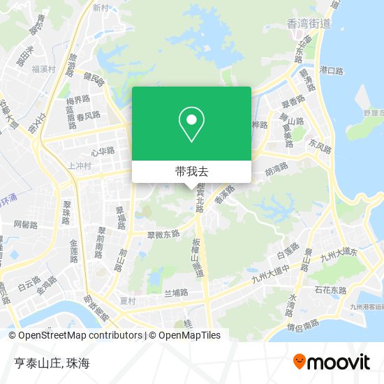 亨泰山庄地图