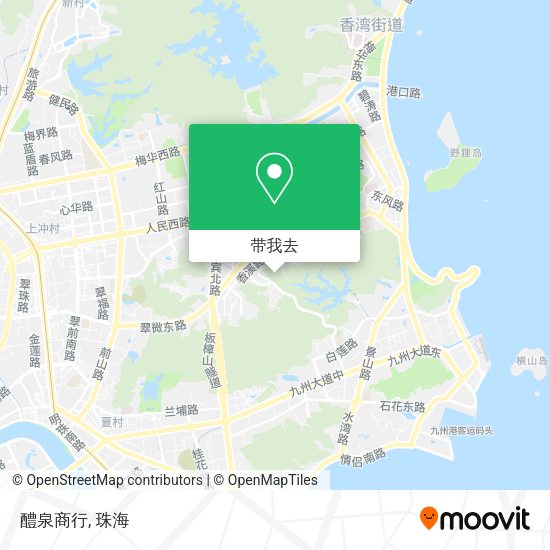 醴泉商行地图