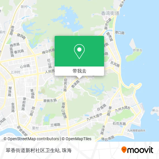 翠香街道新村社区卫生站地图