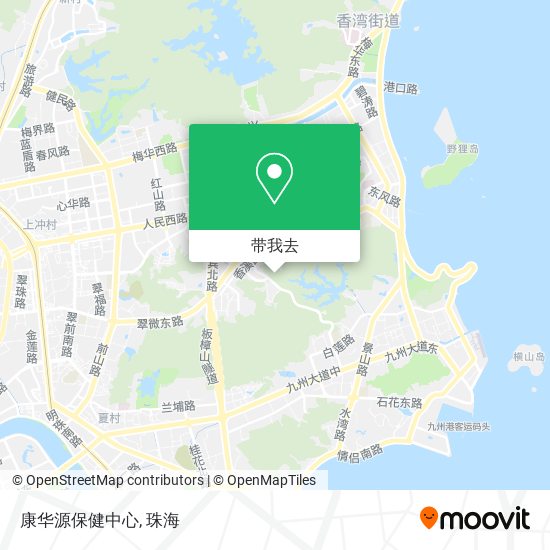 康华源保健中心地图