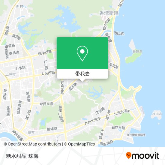 糖水甜品地图