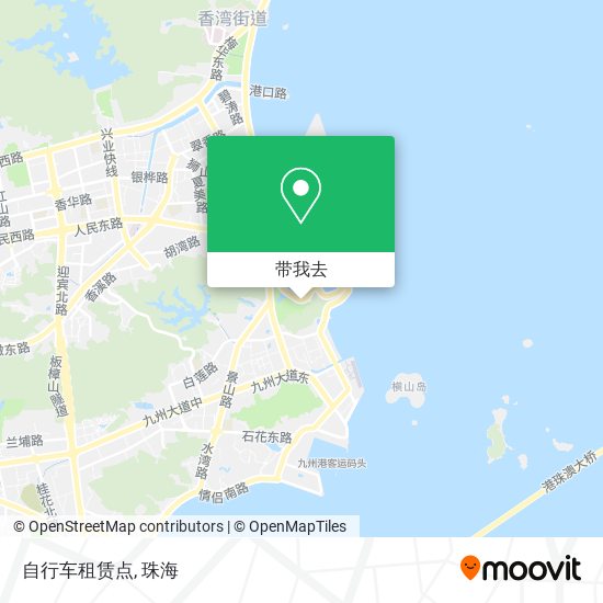 自行车租赁点地图