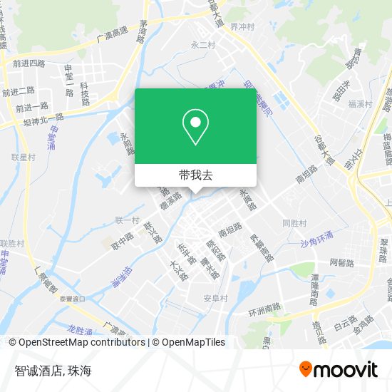 智诚酒店地图