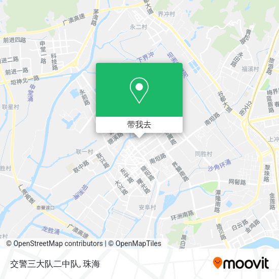 交警三大队二中队地图