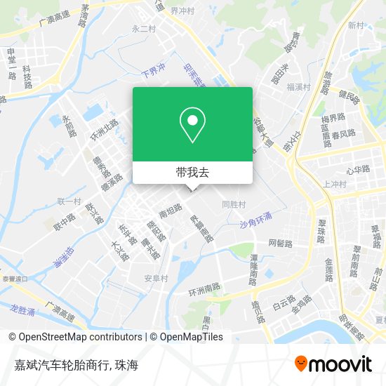 嘉斌汽车轮胎商行地图