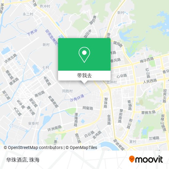 华珠酒店地图