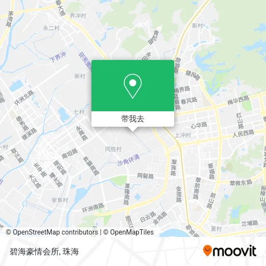 碧海豪情会所地图